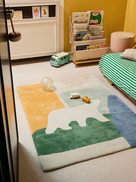 Tapis Ours Vert