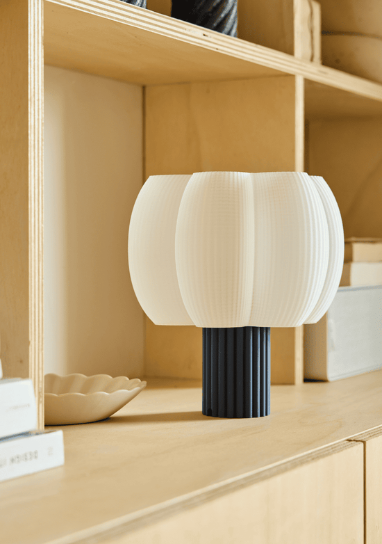 Lampe Fluffy Bleu Nuit