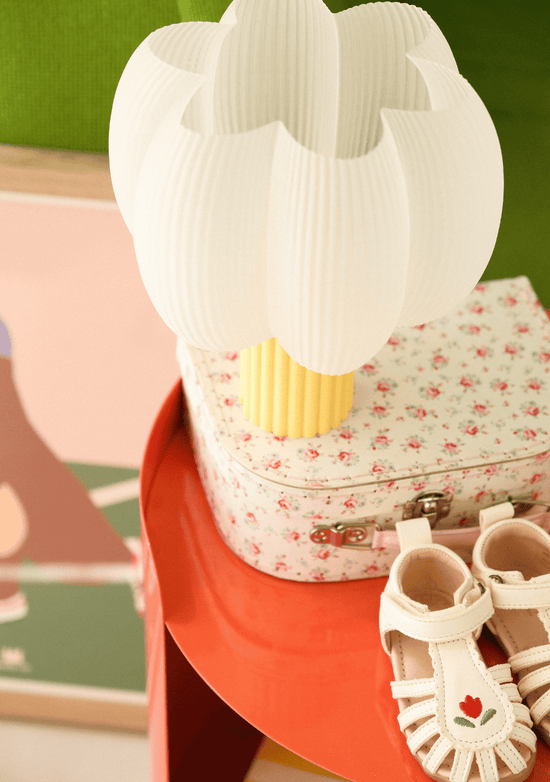 Lampe Fluffy Jaune Banane