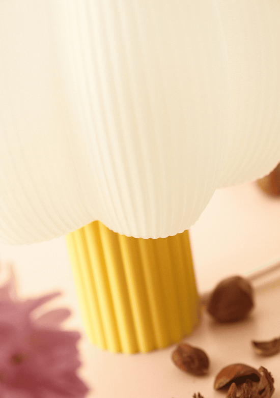 Lampe Fluffy Jaune Banane