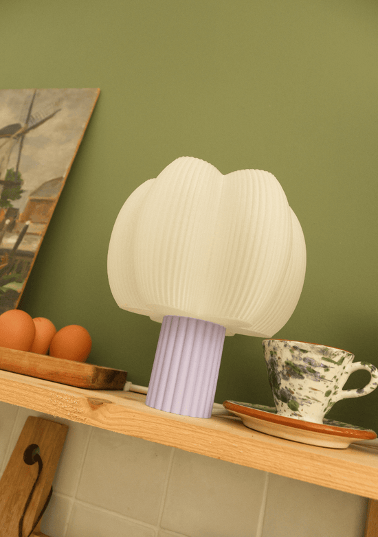Lampe Fluffy Lilas