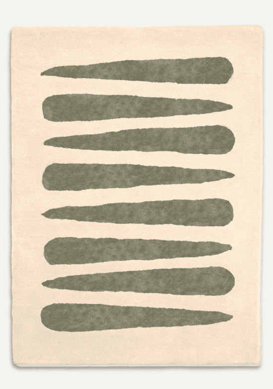 Tapis Maison Mikado Kaki