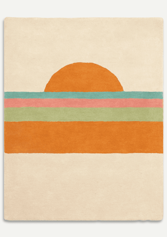 Tapis Sunset Orange