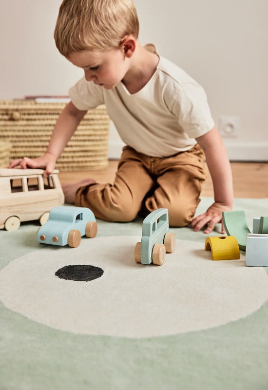 Tapis Zoeils Vert Pâle