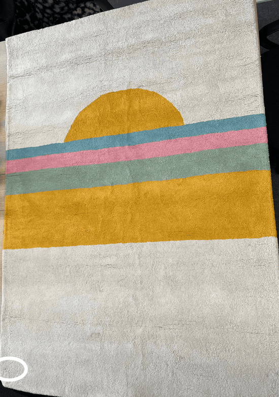 Tapis Imparfait Sunset Orange 1 - taille 120 x 170 cm