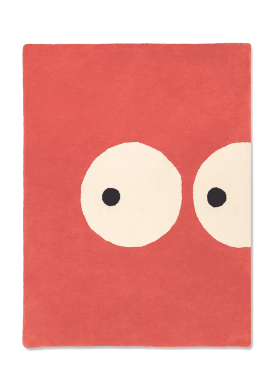 Tapis Zoeils Rouge Terracotta