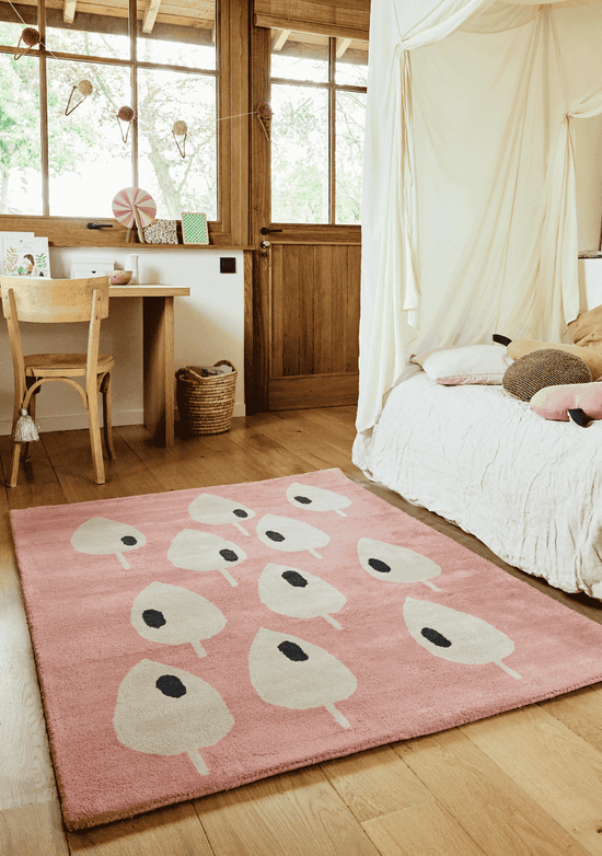 Tapis Forêt Rose