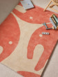 Tapis Éléphant Brique