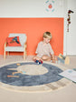 Tapis Mouton Marine