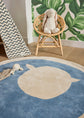 Tapis Mouton Bleu