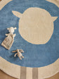 Tapis Mouton Bleu