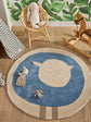 Tapis Mouton Bleu