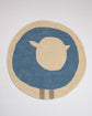Tapis Mouton Bleu