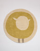 Tapis Mouton Vert Olive