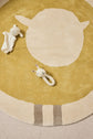 Tapis Mouton Vert Olive