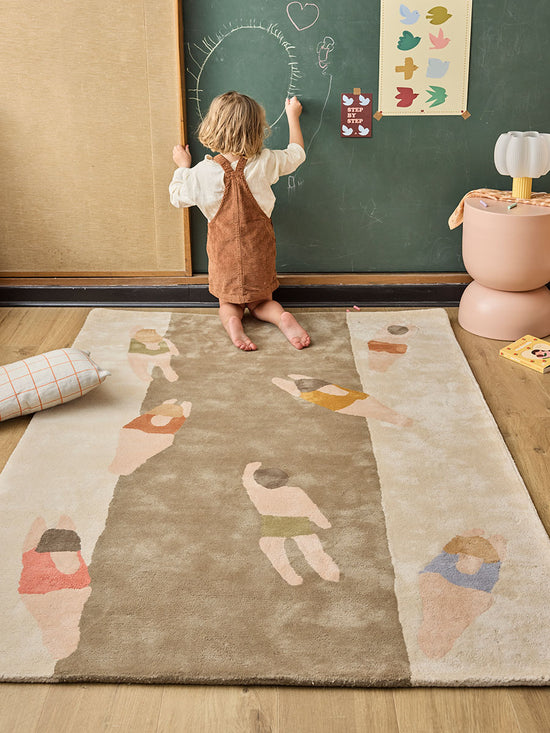 Tapis Nageurs Taupe