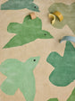 Tapis Oiseaux Vert