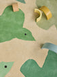Tapis Oiseaux Vert