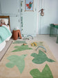 Tapis Oiseaux Vert