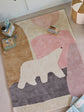 Tapis Ours Rose