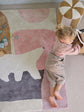 Tapis Ours Rose