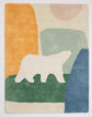 Tapis Ours Vert
