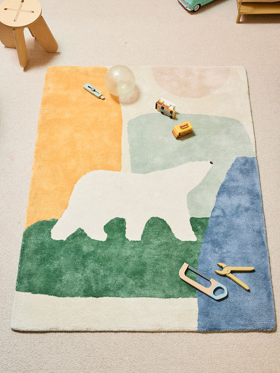 Tapis Ours Vert