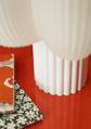Lampe Fluffy Blanc Coton