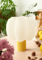Lampe Fluffy Jaune Banane