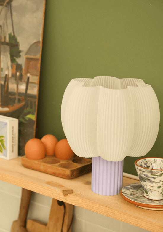 Lampe Fluffy Lilas