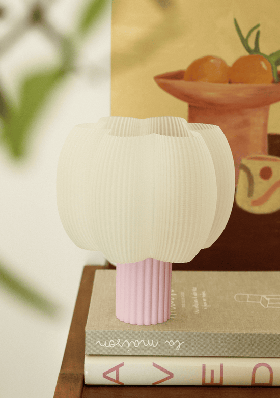 Lampe Fluffy Rose Dragée