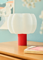 Lampe Fluffy Rouge Coquelicot
