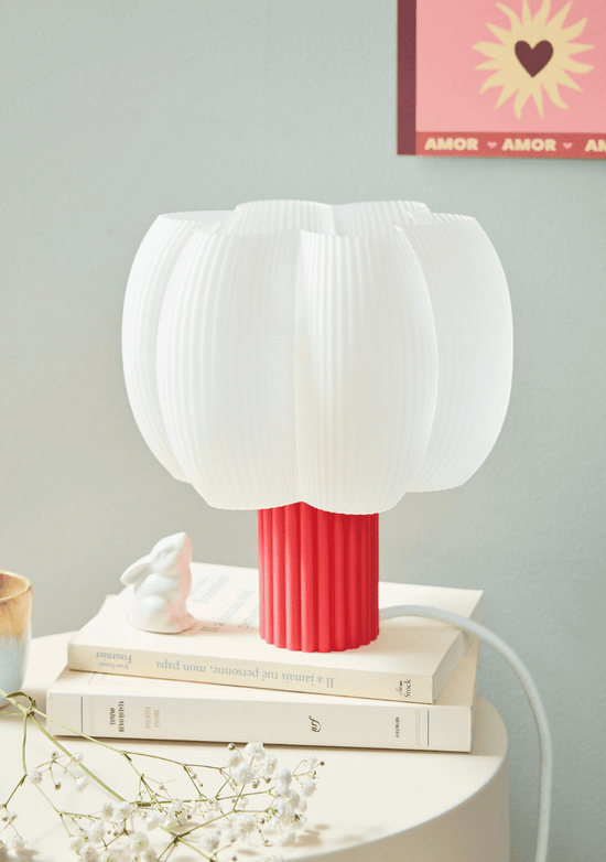 Lampe Fluffy Rouge Coquelicot