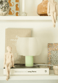 Lampe Fluffy Vert Pastel