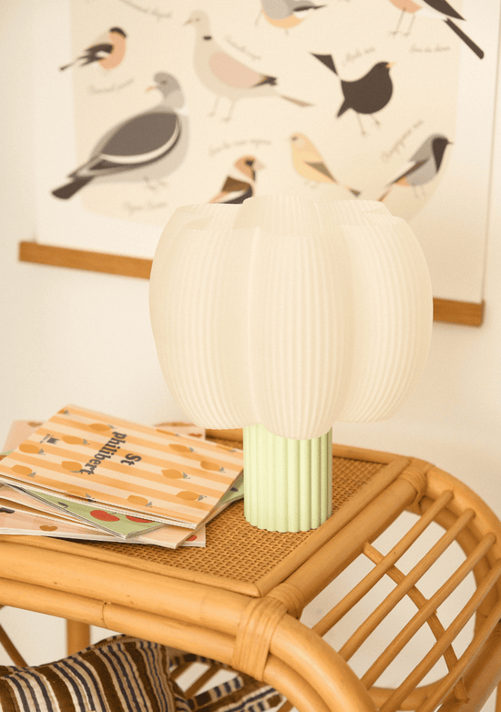 Lampe Fluffy Vert Pastel