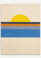 Tapis Sunset Bleu