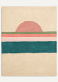 Tapis Sunset Rose/Vert