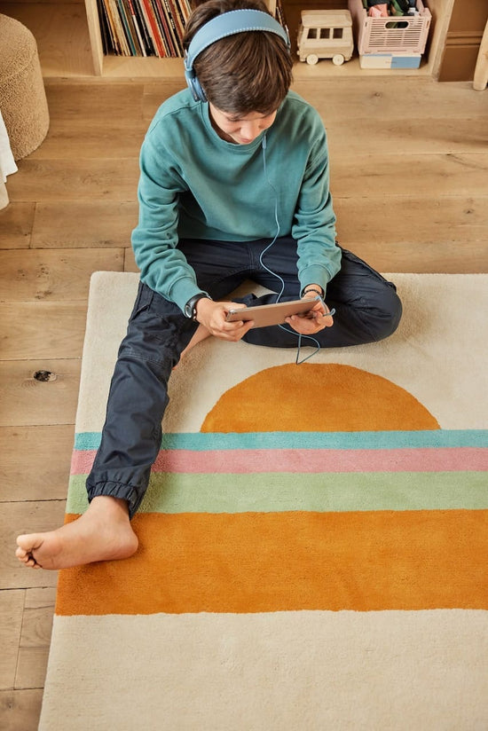 Tapis Sunset Orange