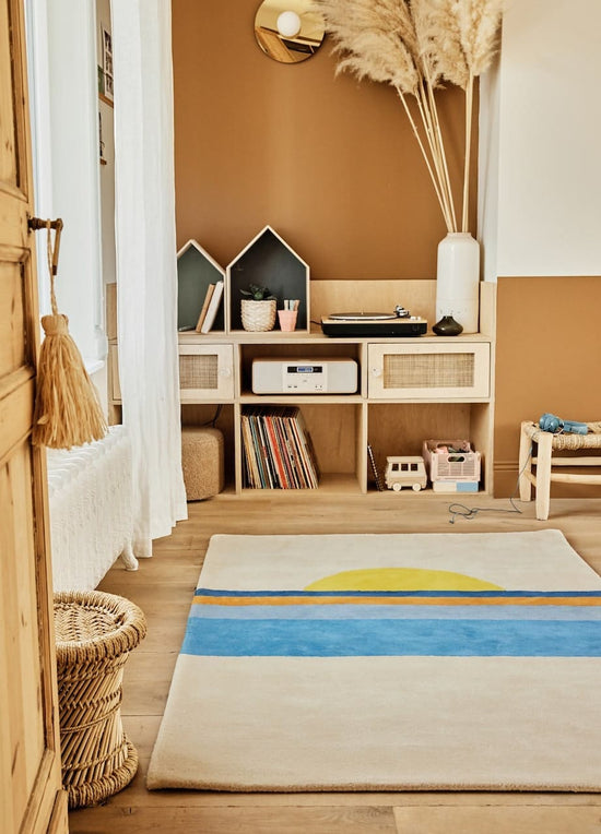 Tapis Sunset Bleu
