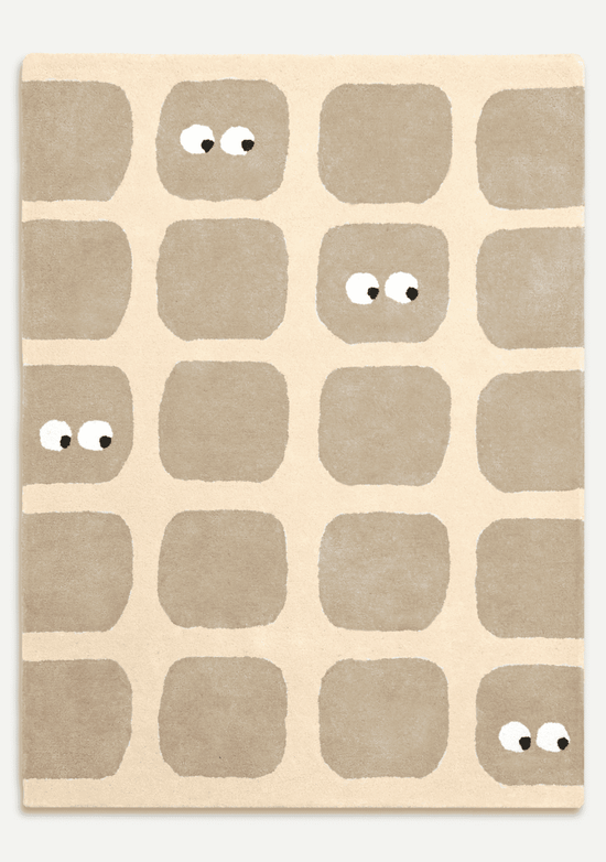 Tapis Bidules Beige