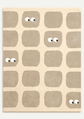 Tapis Bidules Beige