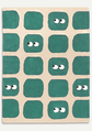 Tapis Bidules Vert Profond