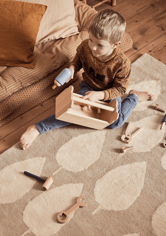 Tapis Forêt Beige
