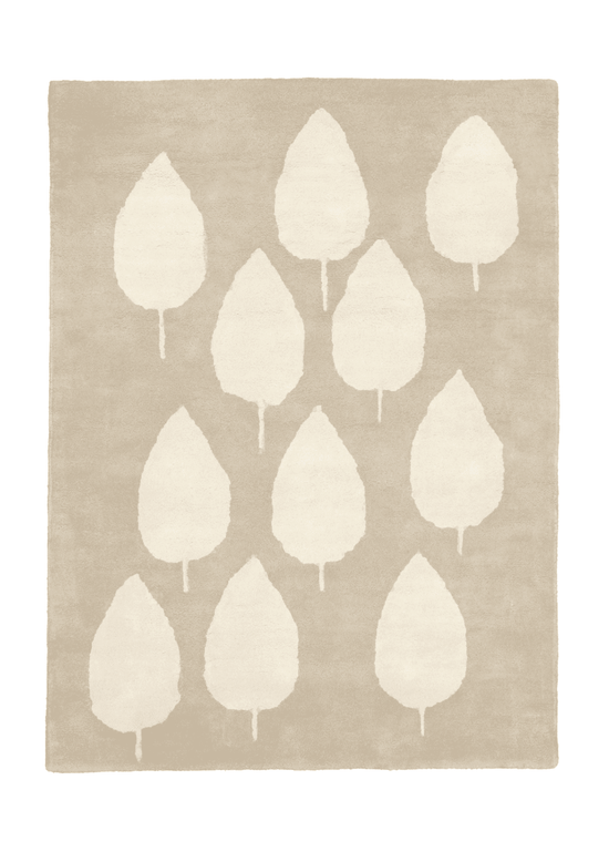 Tapis Forêt Beige