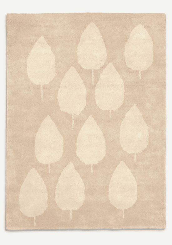 Tapis Forêt Beige