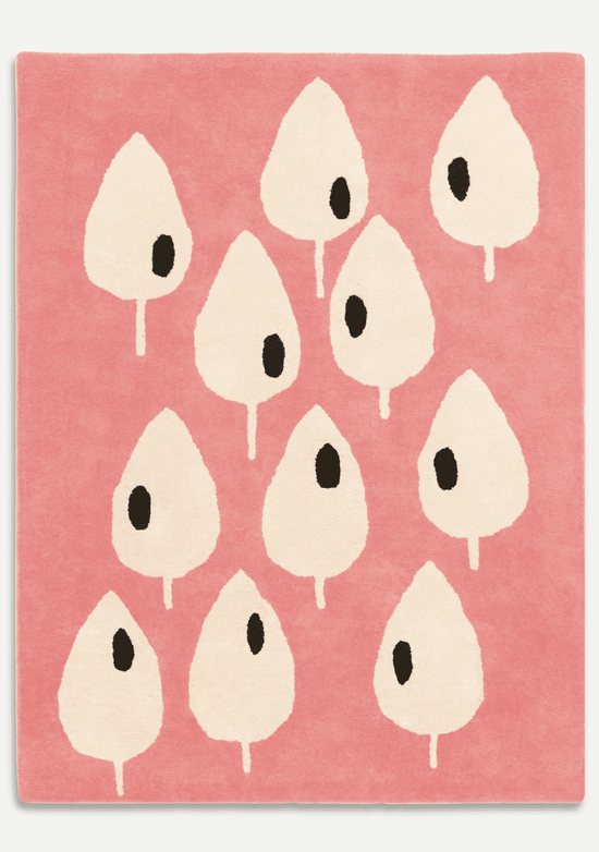 Tapis Forêt Rose