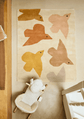 Tapis Oiseaux Ocre