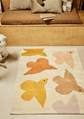 Tapis Oiseaux Ocre