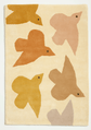 Tapis Oiseaux Ocre