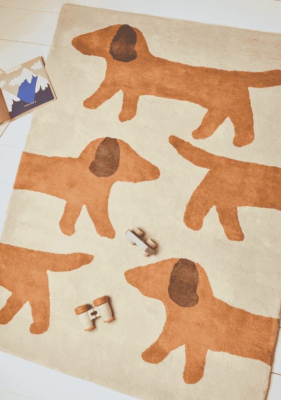 Tapis Walter Caramel